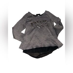 Gray Long Sleeve Kids Top